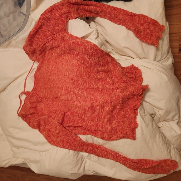 Patterson J Kincaid Open Back Sweater - Picture 1 of 3
